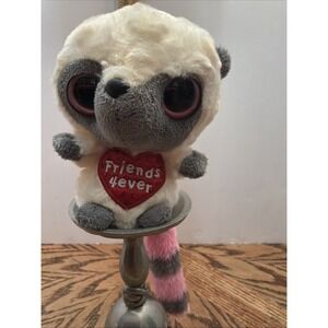 Aurora YooHoo & Friends  6" Pink Baby Lemur Plush Toy – Valentines Friends 4ever